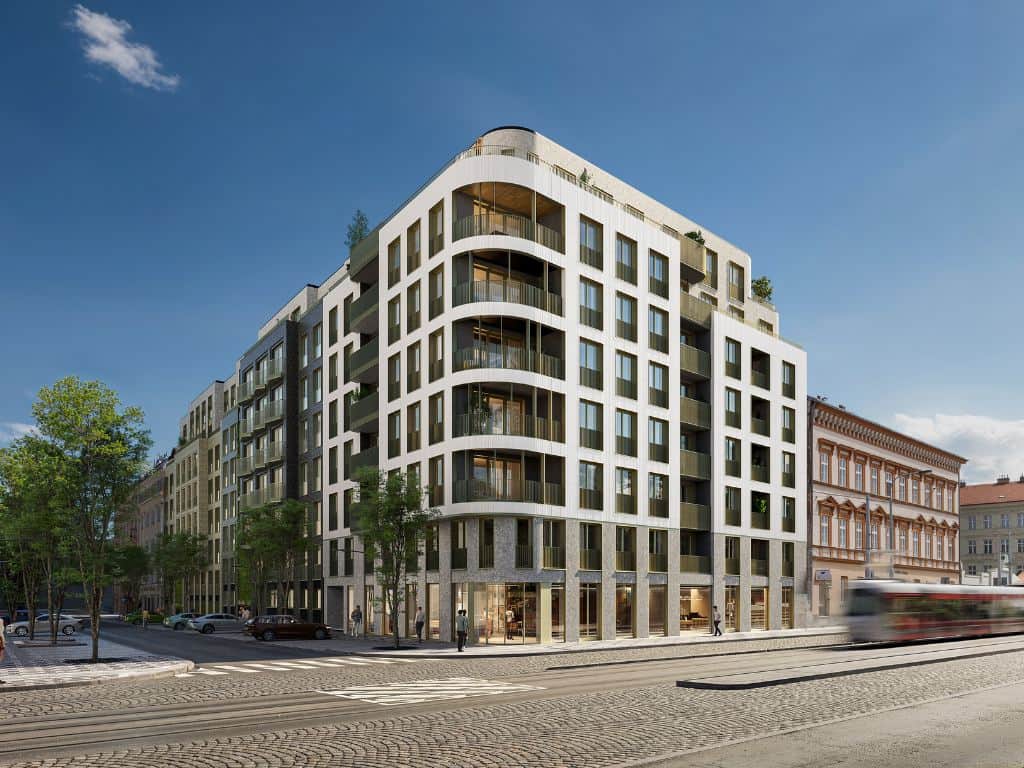 Úspěch projektu Rezidence Na Plzeňce: téměř 60 % vyprodáno