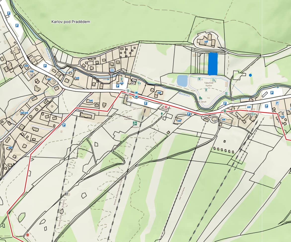 Pozemek Malá Morávka