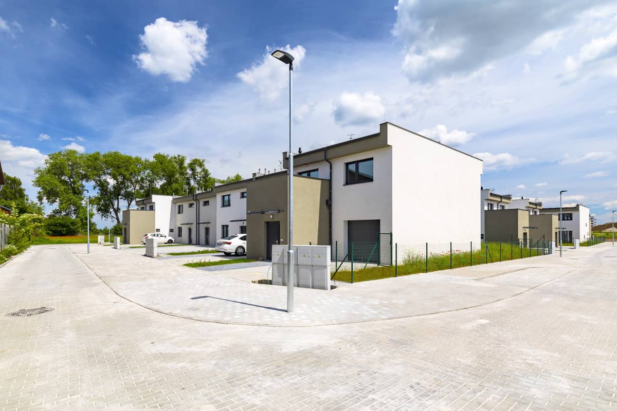 Bydlení Kbeličky - nové rodinné domy Praha 9