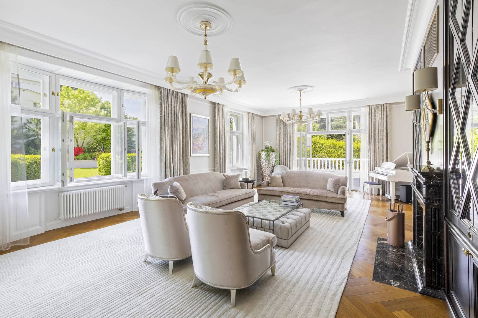 Výjimečná vila se zahradou v Bubenči