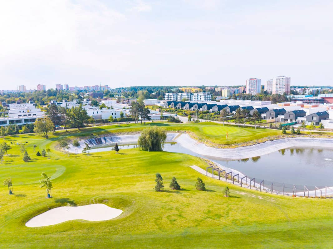 Family house at U hostivarskeho nadrazi street
