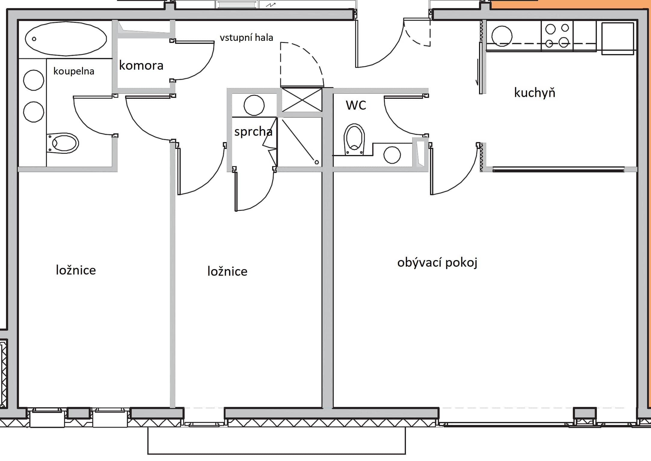 Pod Kaštany Villa Bianca