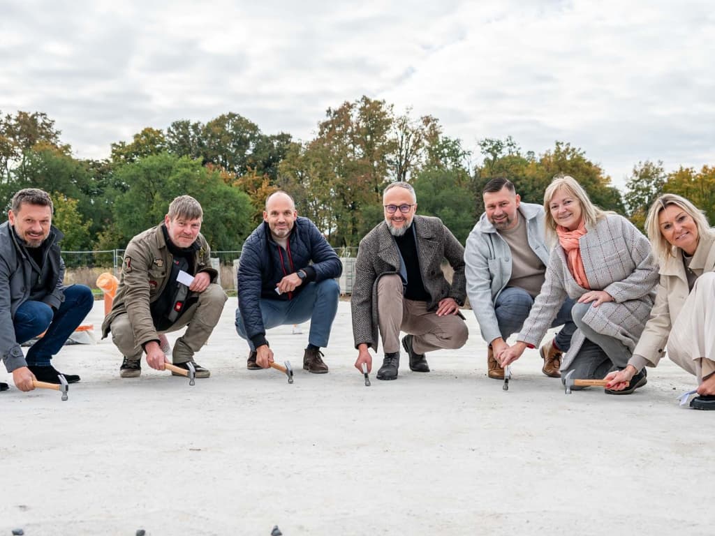 LEXXUS NORTON se zúčastnil slavnostního zahájení stavby Sportovní akademie